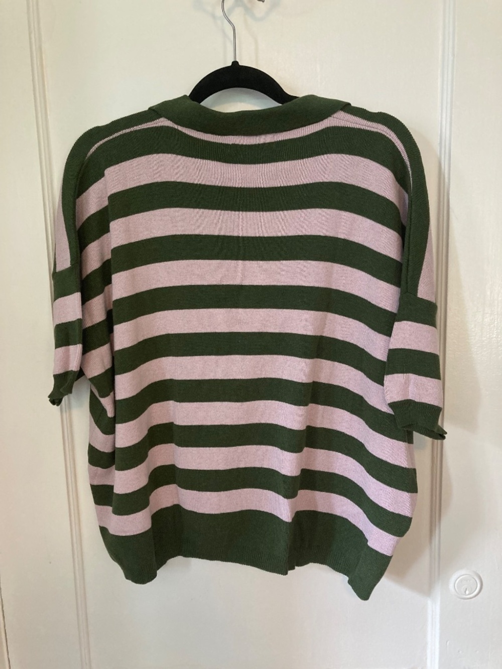 Voyageur by Mersea Polo Striped Knit Top - Picture 3 of 4